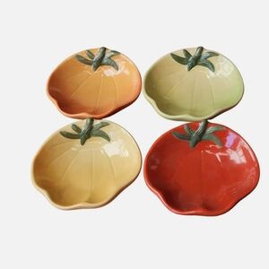 NWT Williams Sonoma Heirloom Tomatoes Dipping Bowls Set of 4 🍅